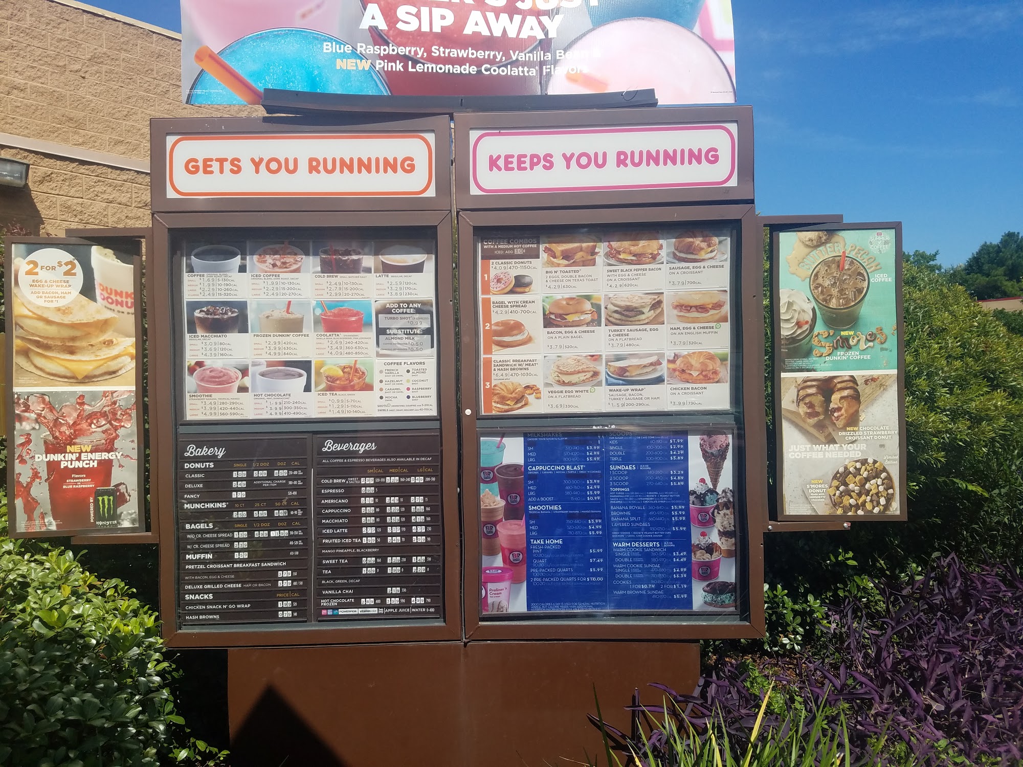 Dunkin' Menu