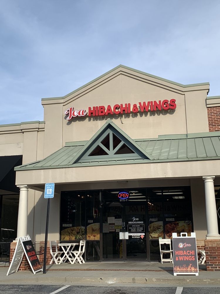 Joa Hibachi & Wings 9775 Medlock Bridge Rd, Johns Creek