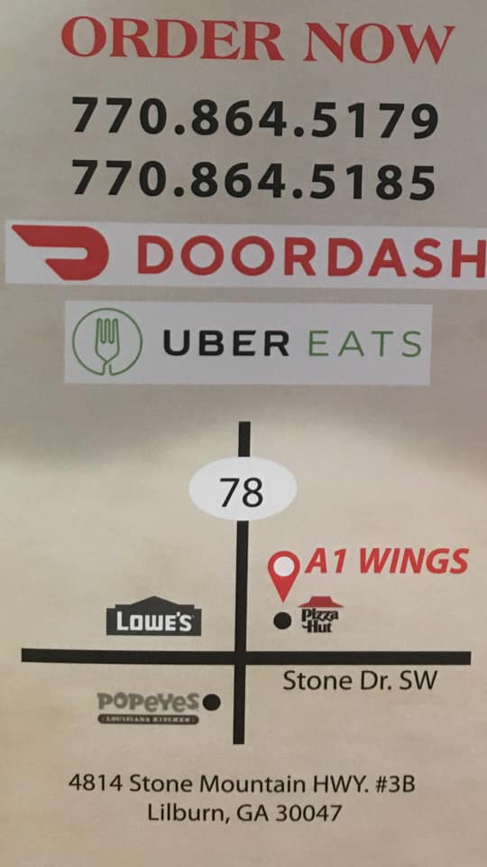 Wing Street 4814 Stone Mountain Hwy, Lilburn