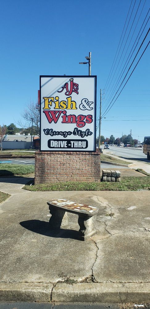 AJ's Fish & Wings Chicago Style 4099 Lawrenceville Hwy, Lilburn