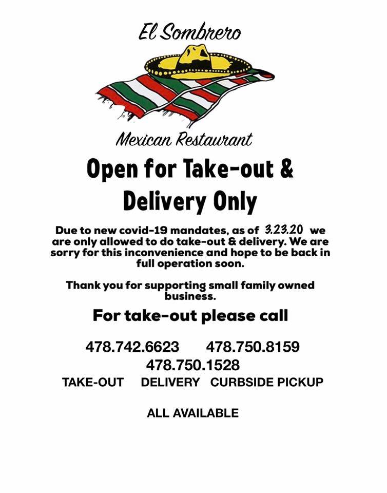 El Sombrero Mexican Restaurant 610 North Ave, Macon