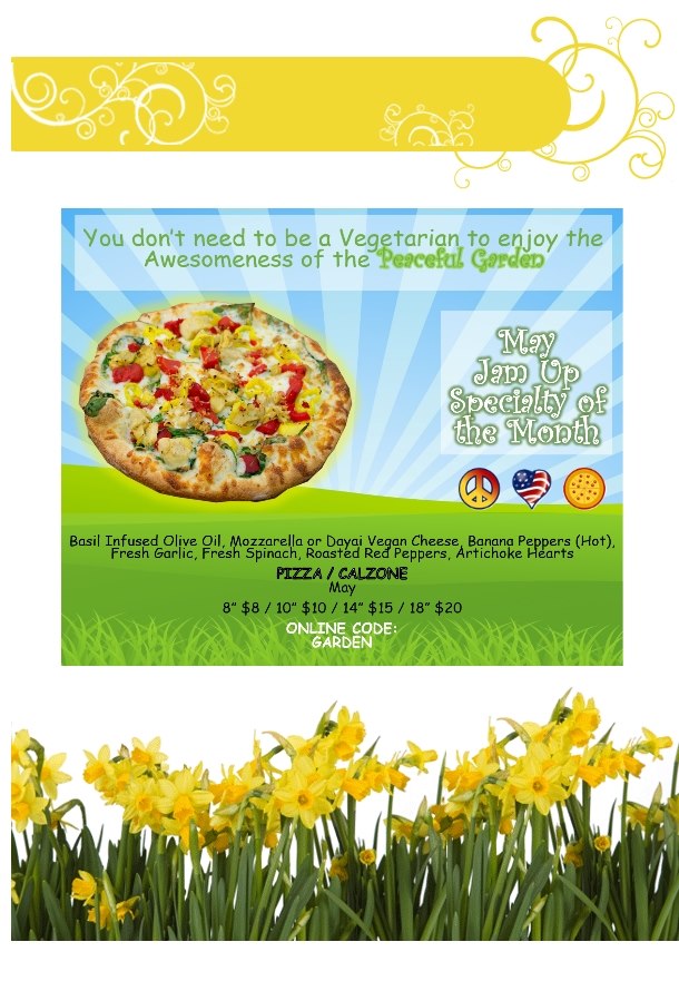Peace Love and Pizza - East Piedmont 1050 E Piedmont Rd #154, Marietta