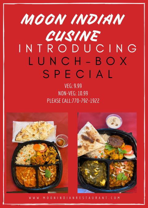 Moon Indian Cuisine 2821 Chastain Meadows Pkwy NW #250, Marietta