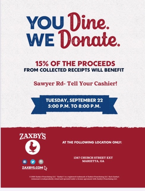 Zaxby's Chicken Fingers & Buffalo Wings 1347 Church Street Ext NW NE, Marietta