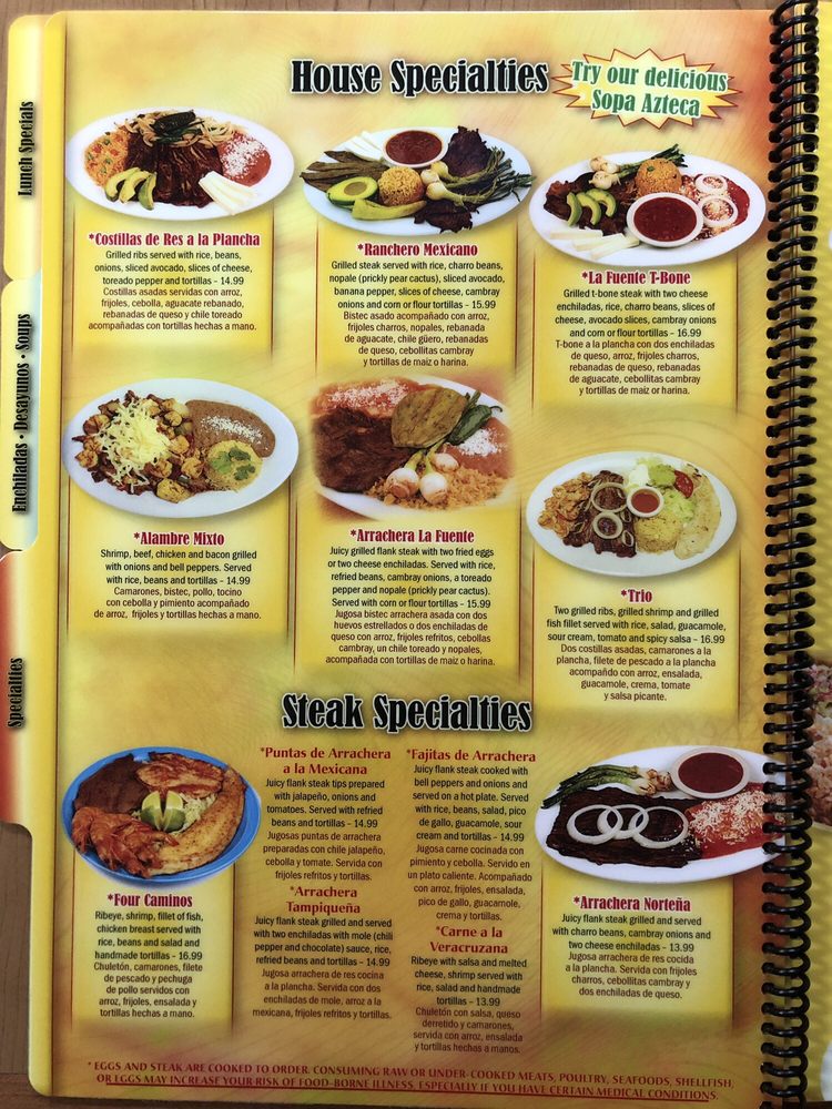 La Fuente Mexican Restaurant 5045 Singleton Rd H, Norcross
