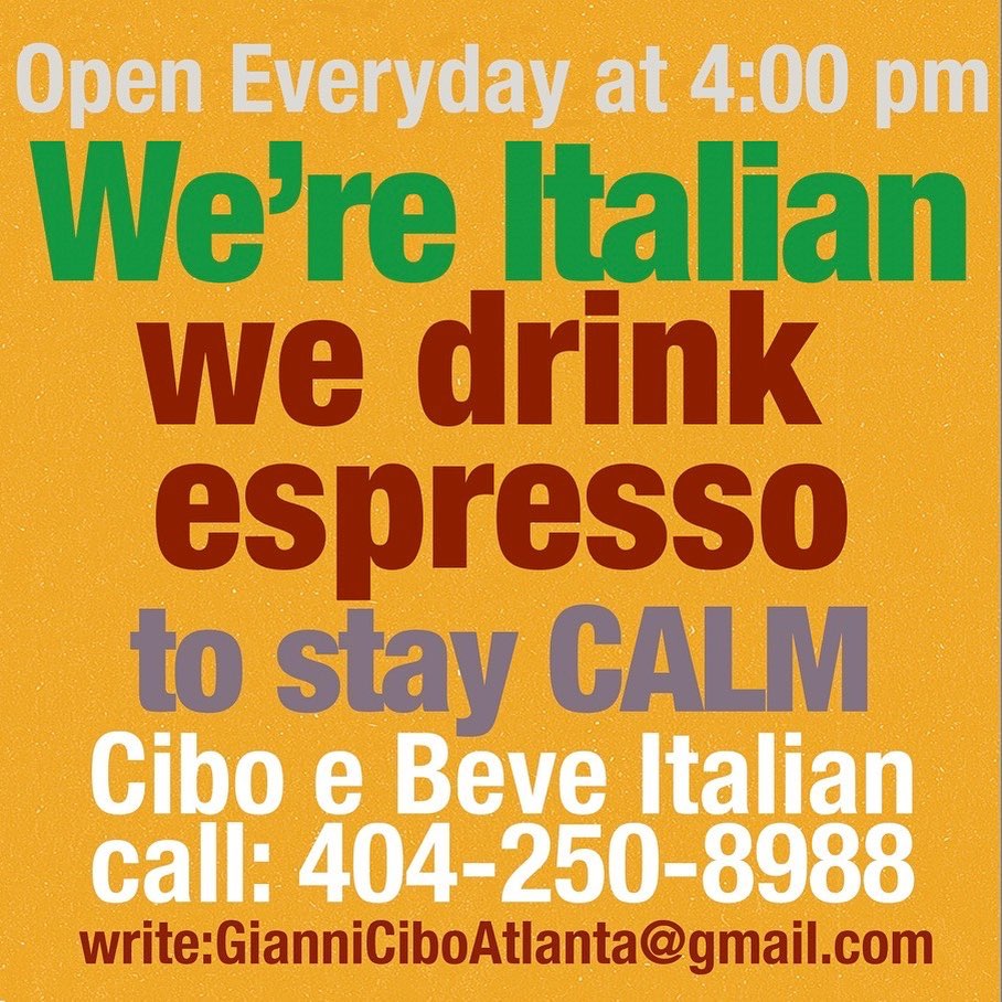 Cibo e Beve 4969 Roswell Rd, Sandy Springs