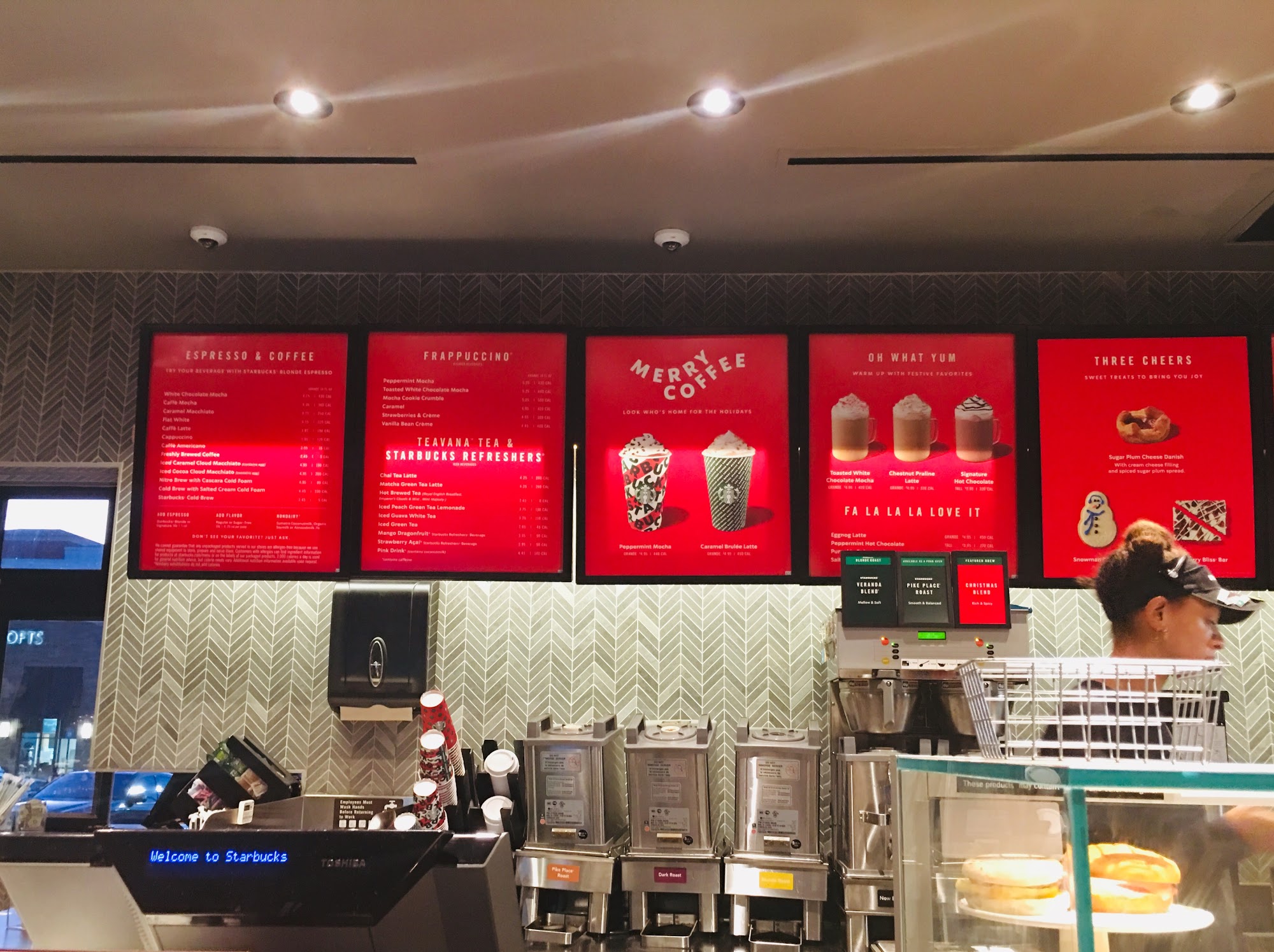 Starbucks Menu