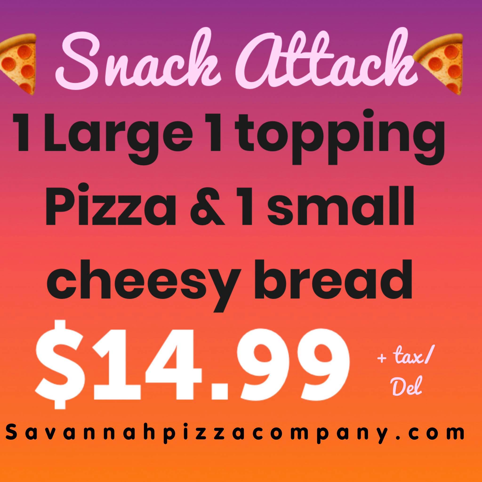 Savannah Pizza Company 4827 Waters Ave, Savannah