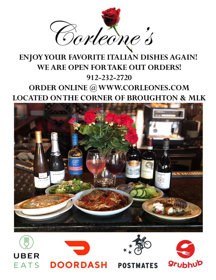 Corleone's 44 Martin Luther King Jr Blvd, Savannah