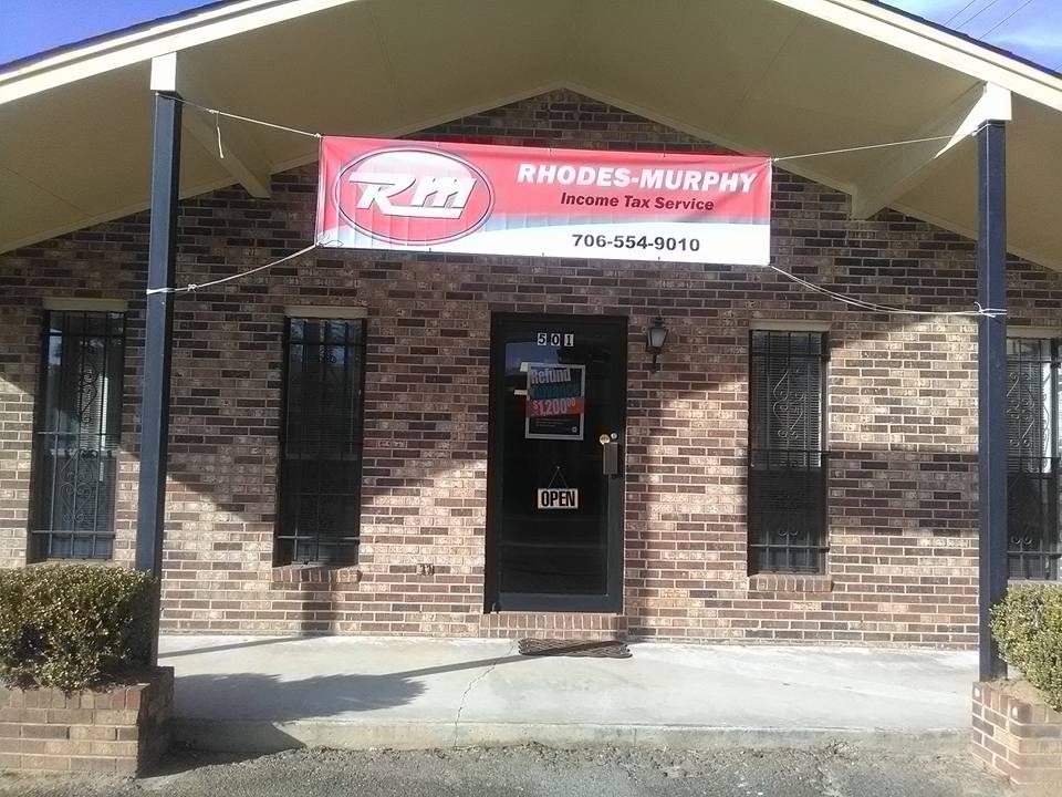 Rhodes-Murphy Income Tax Services 501 W 6th St, Waynesboro Georgia 30830
