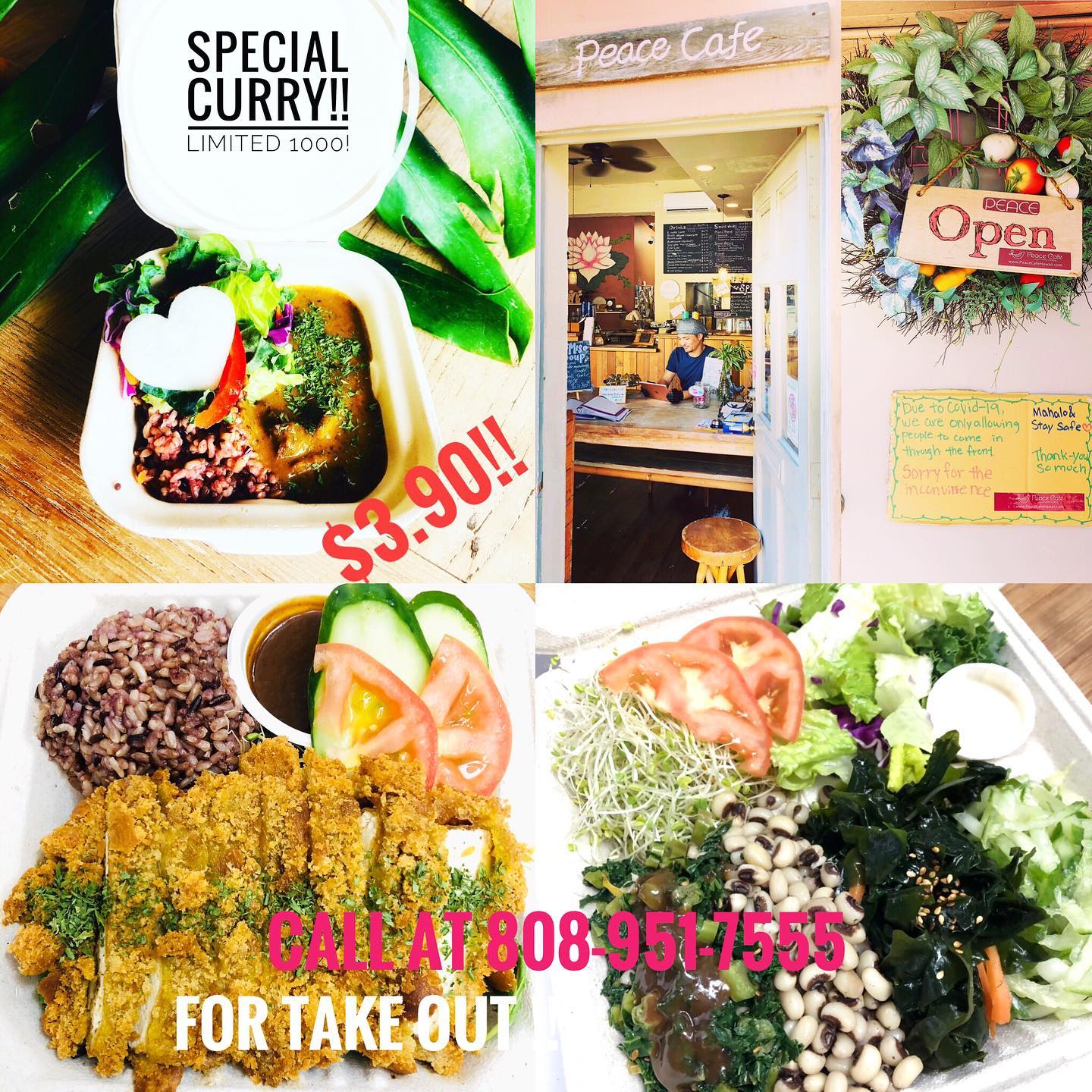 Peace Cafe 2239 S King St, Honolulu