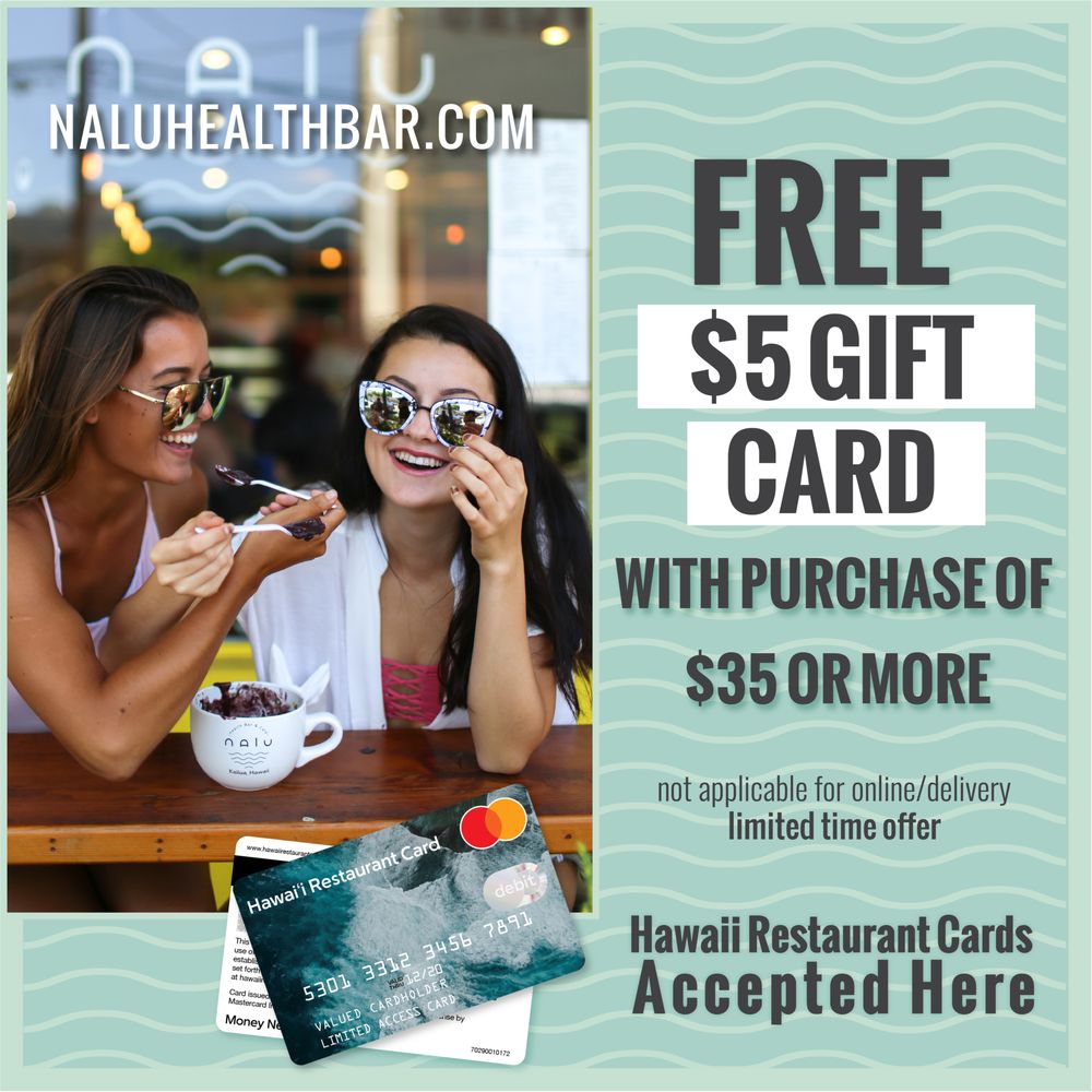 Nalu Health Bar & Cafe 1170 Auahi St #145, Honolulu