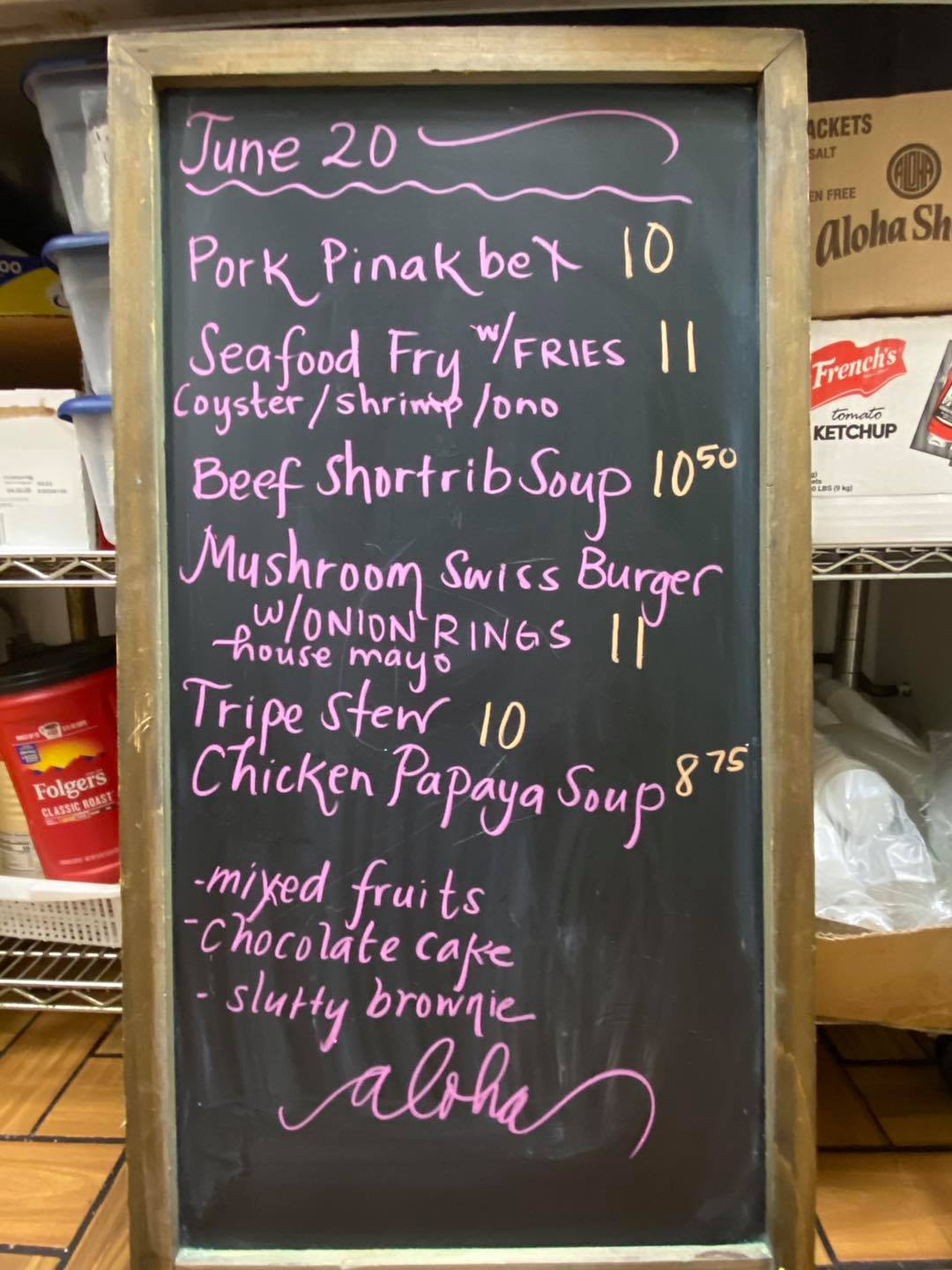 Joe's Grill Express 3131 N Nimitz Hwy #109, Honolulu