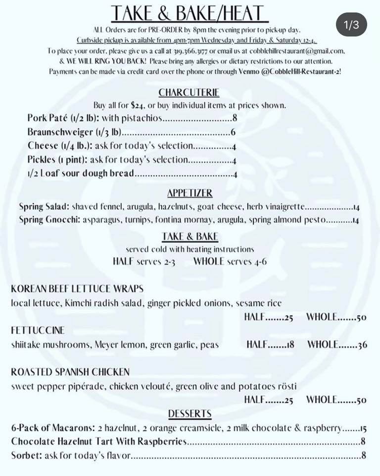 Cobble Hill Restaurant 219 2nd St SE, Cedar Rapids