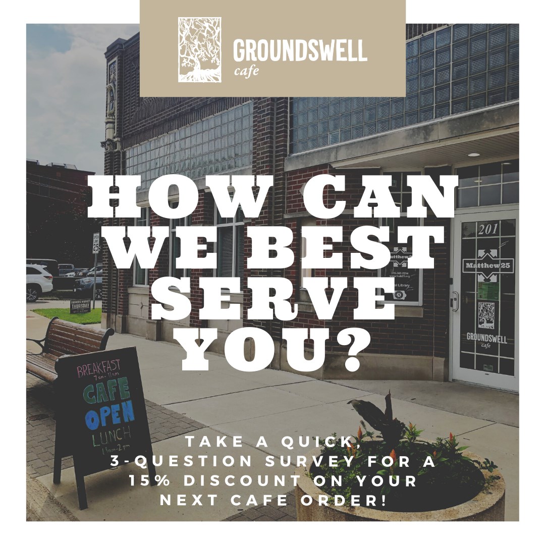 Groundswell Cafe 201 3rd Ave SW, Cedar Rapids