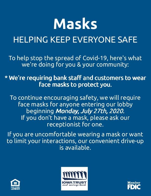 IOWA TRUST & SAVINGS BANK - Centerville IA - Hours, Directions, Reviews