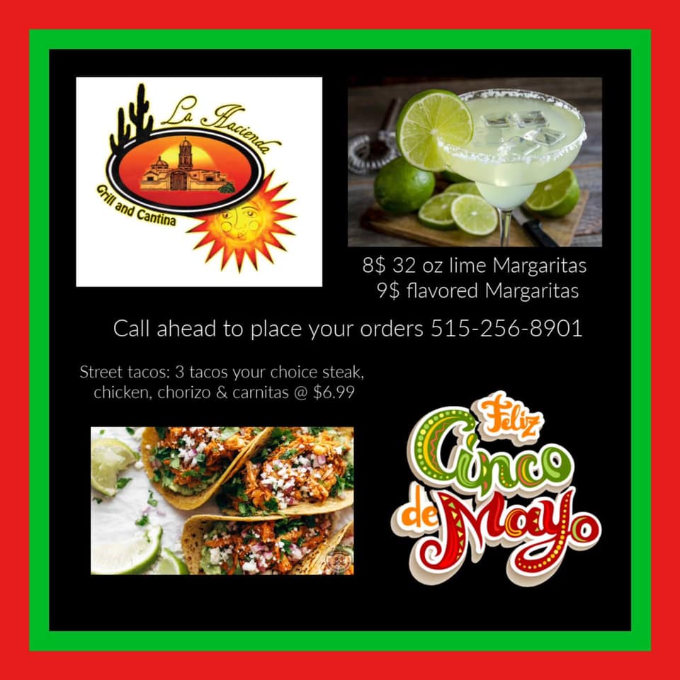 La Hacienda Mexican Restaurant 6050 SE 14th St, Des Moines