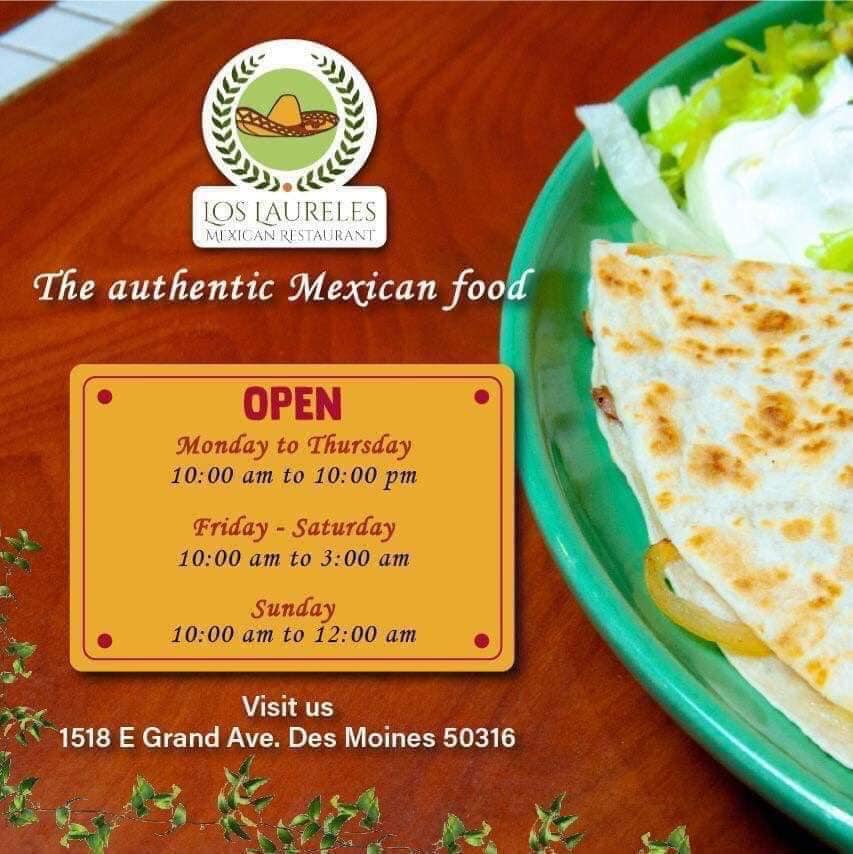 Los Laureles 1518 E Grand Ave, Des Moines