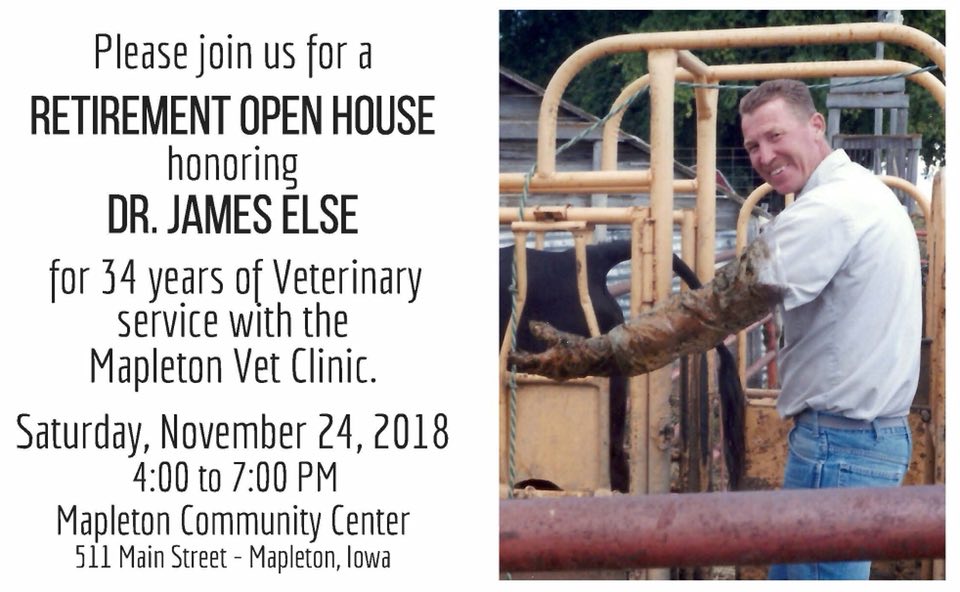 Valley Veterinary Center 38505 IA-175, Mapleton Iowa 51034
