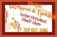 Mode Salon & Tanning 1104 N Columbus St Apt 1, West Liberty Iowa 52776