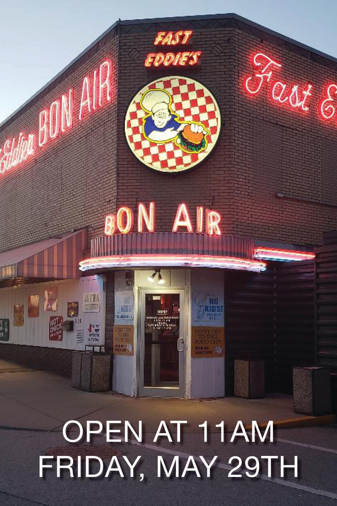 Fast Eddie's Bon Air 1530 E 4th St, Alton