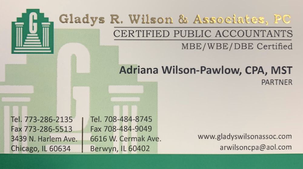 Gladys R Wilson & Associates PC