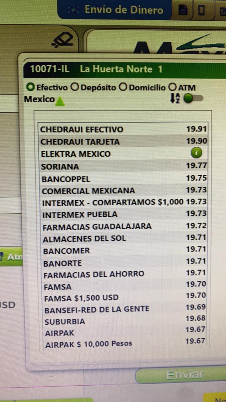 La Huerta Norte Menu