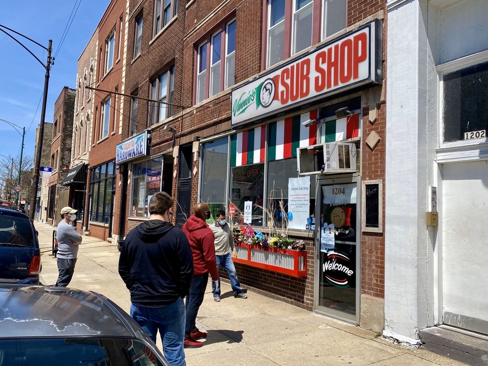 Vinnies Sub Shop 1204 W Grand Ave, Chicago