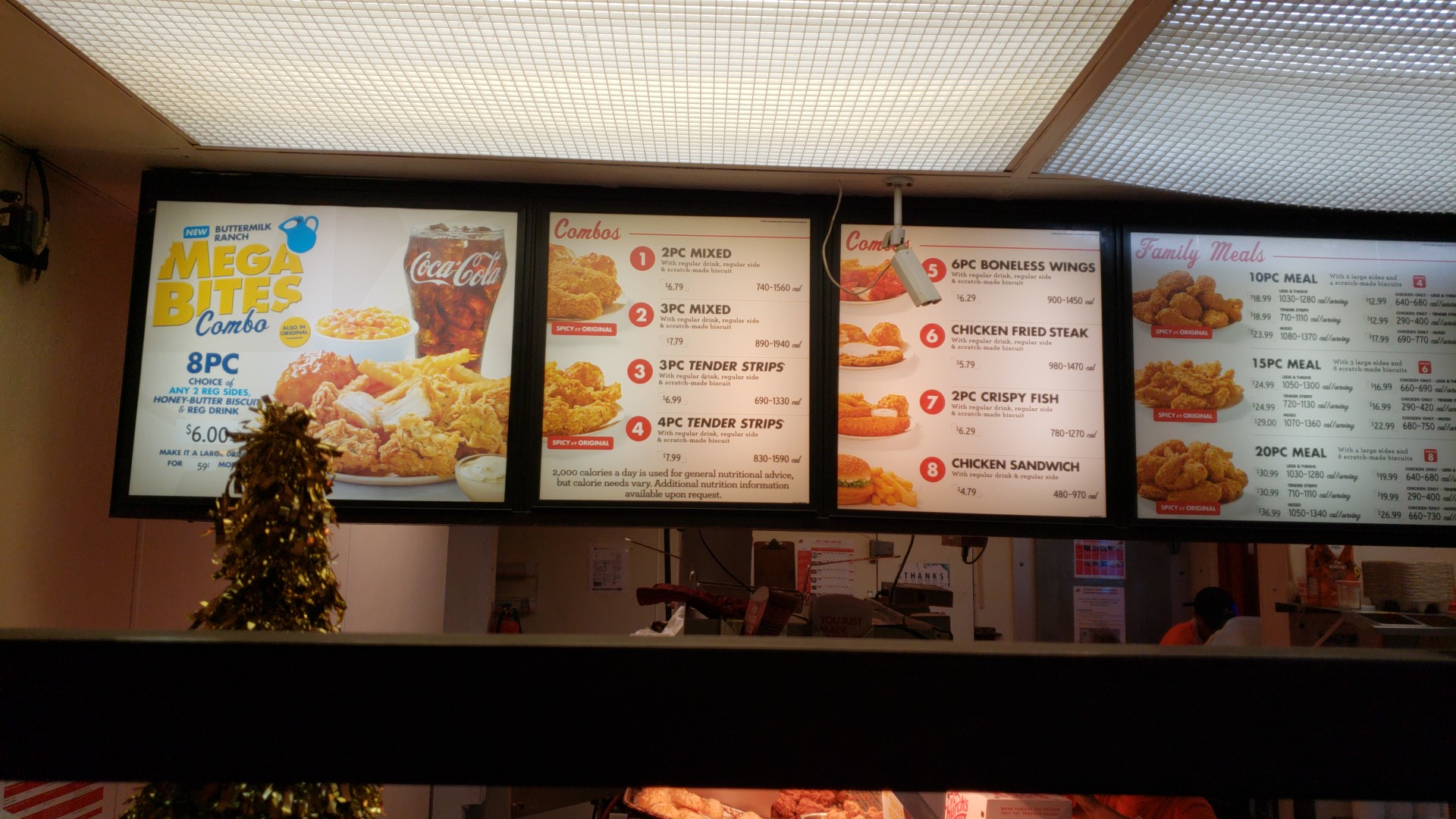 Church's Texas Chicken Menu