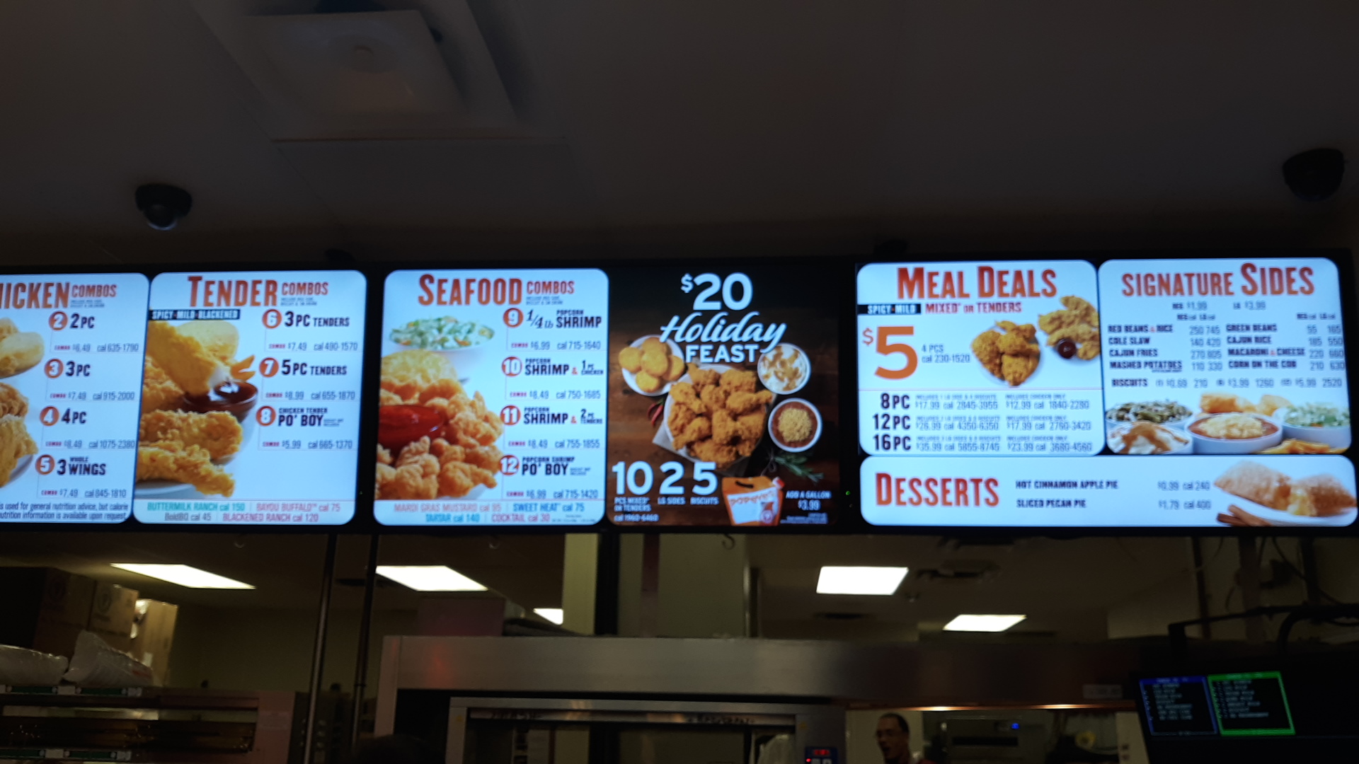 Popeyes Menu