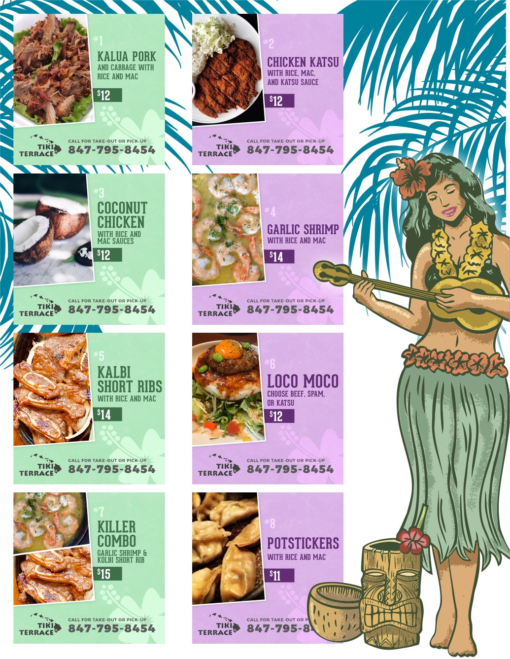 The Tiki Terrace 1591 Lee St, Des Plaines