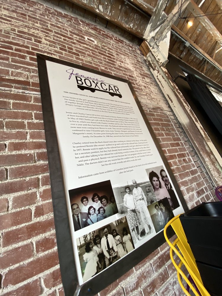 Jennie's Boxcar, LLC 545 12th Ave, East Moline