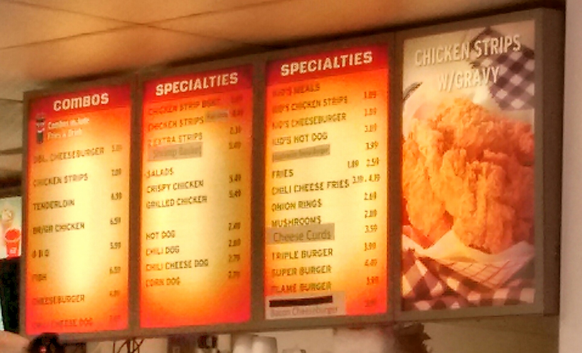 Dairy Queen Store Menu