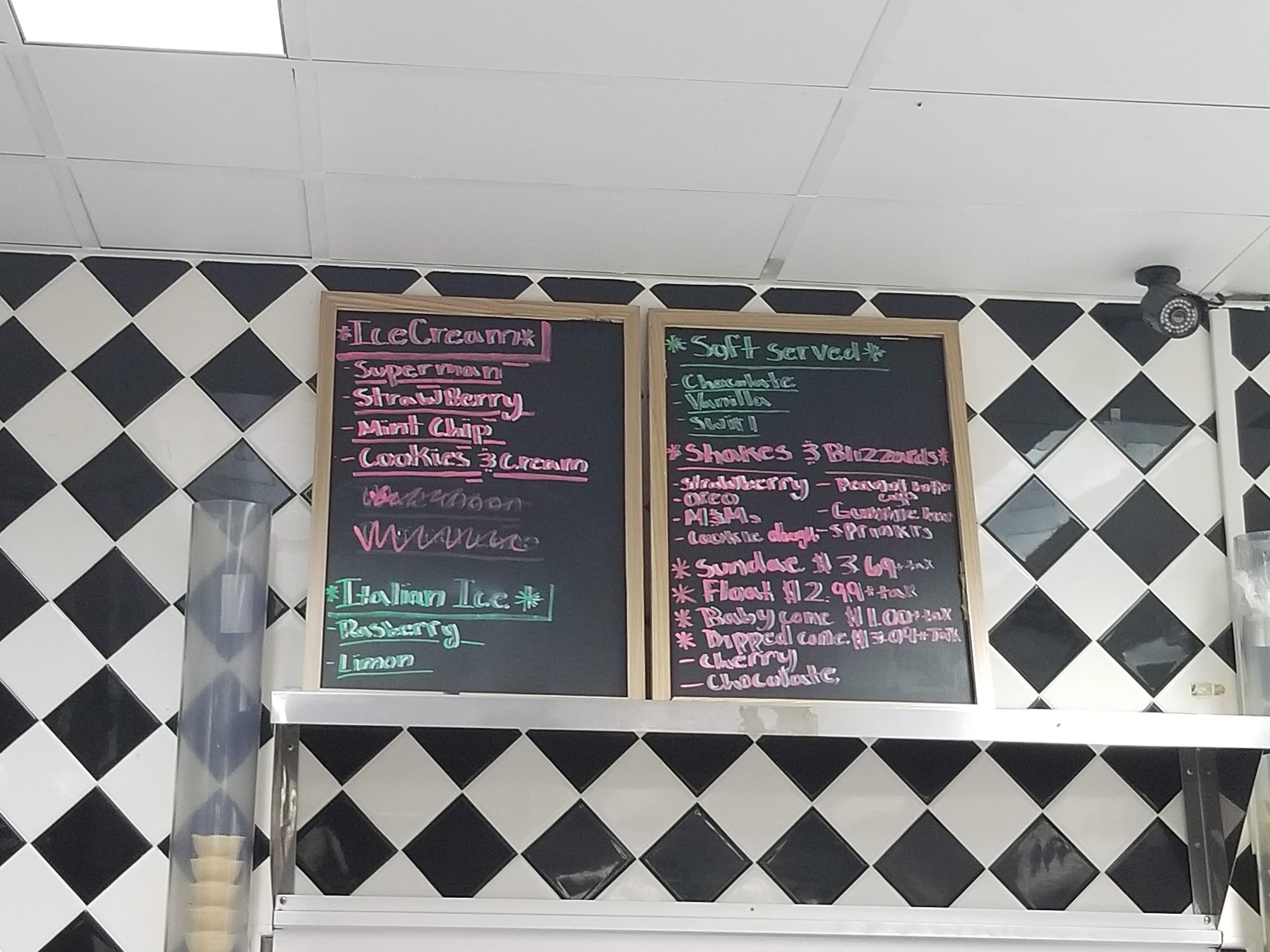 Dips & Dogs Menu