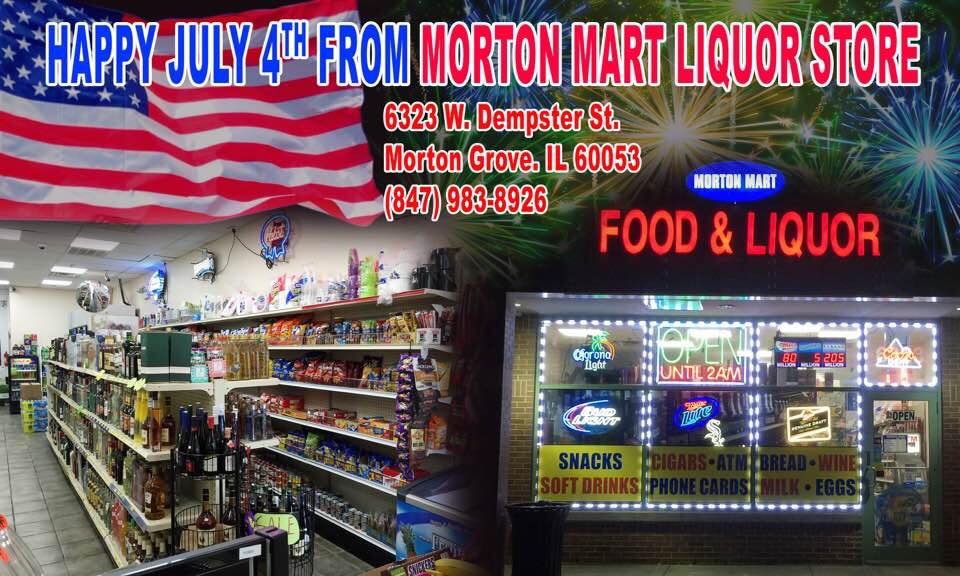Morton Mart Food & Liquor 6323 Dempster Street, Morton Grove