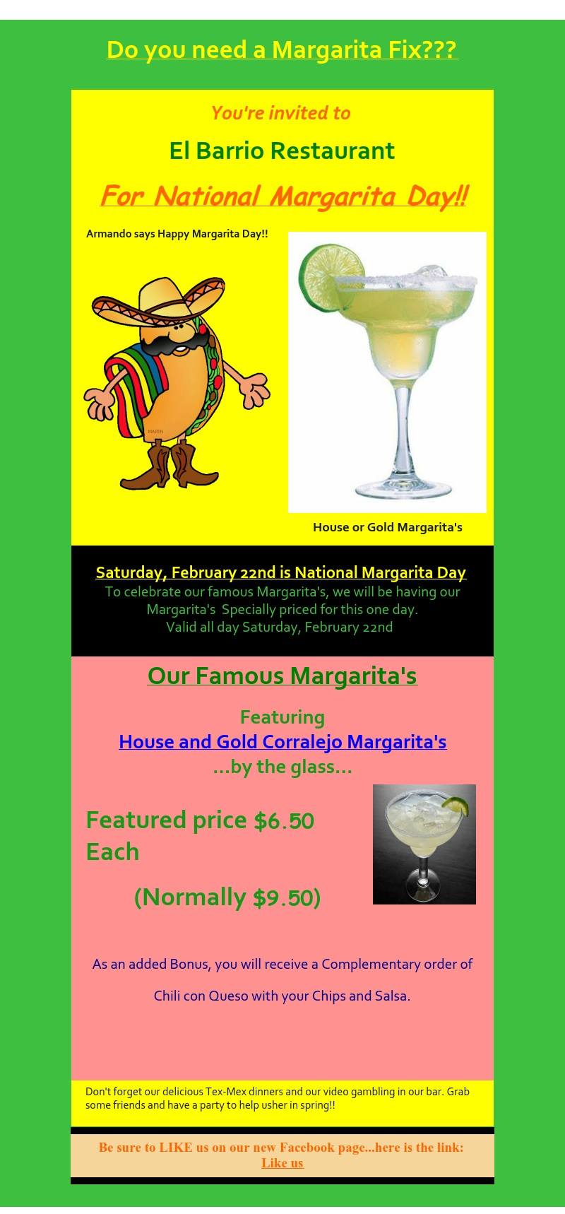 El Barrio Restaurant 1122 N Diamond Lake Rd, Mundelein