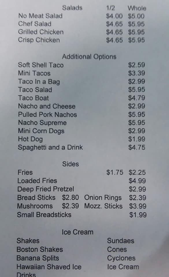 The Freeze Menu