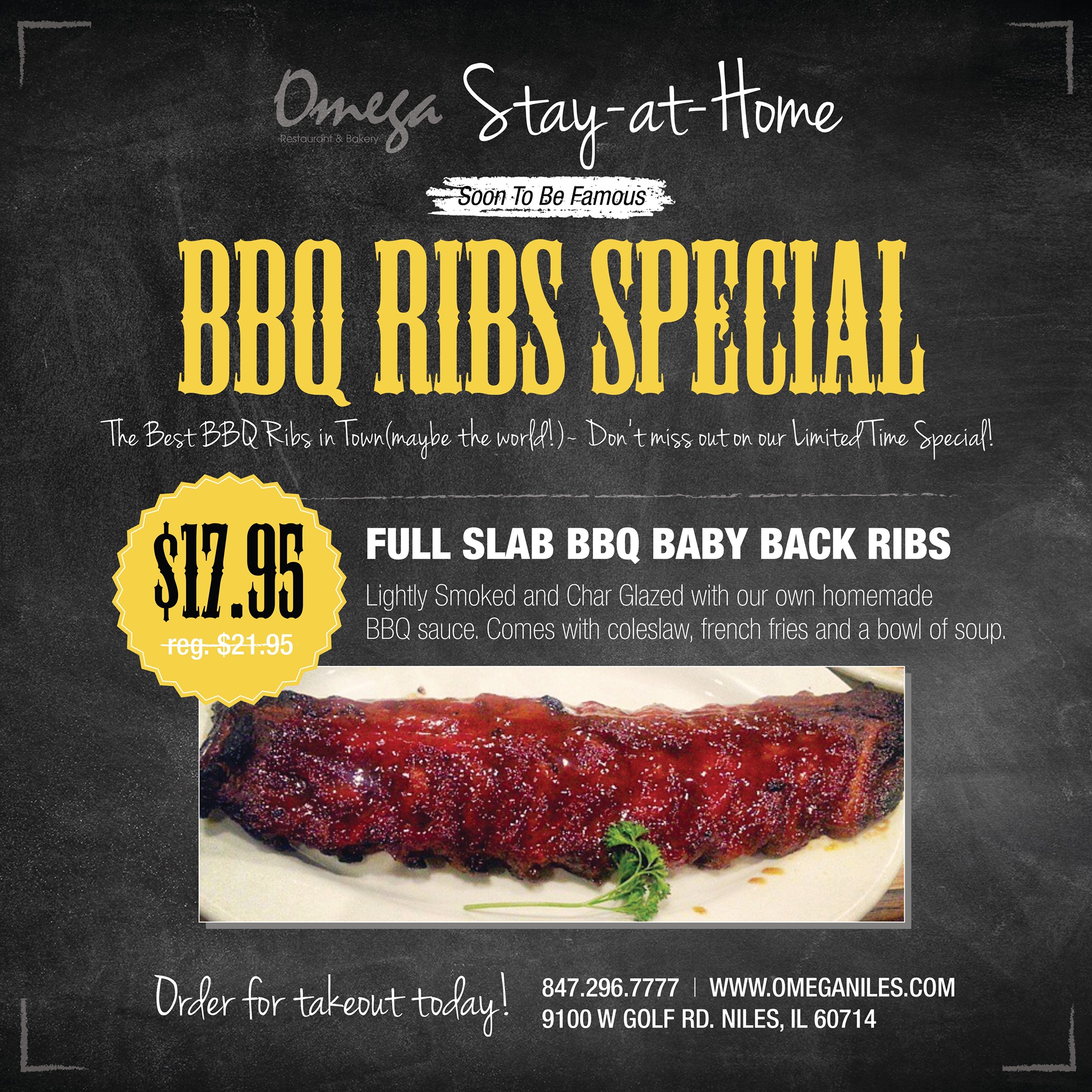 Omega Restaurant & Bakery 9100 W Golf Rd, Niles