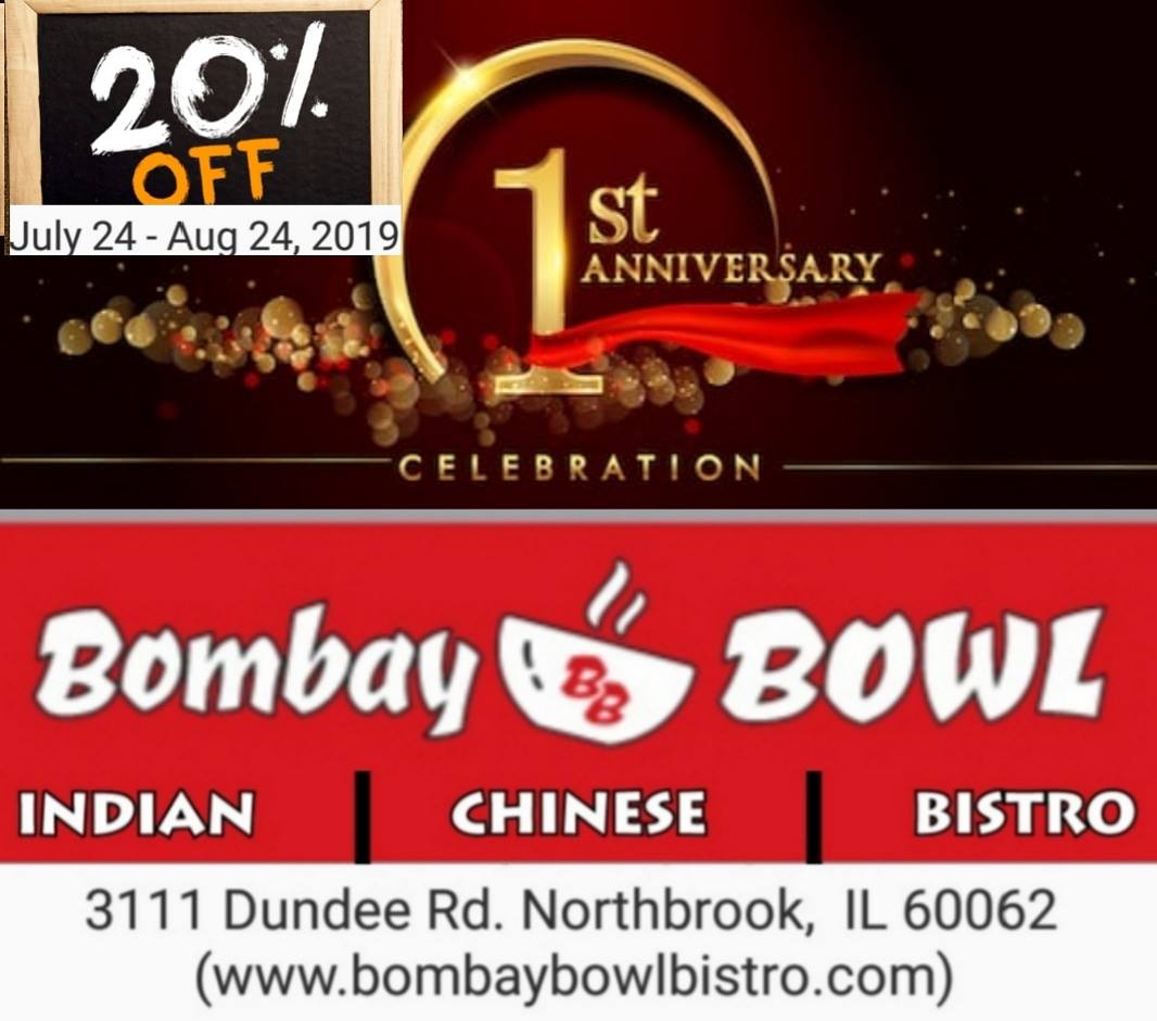 Bombay BOWL - Indian Chinese 3111 Dundee Rd, Northbrook