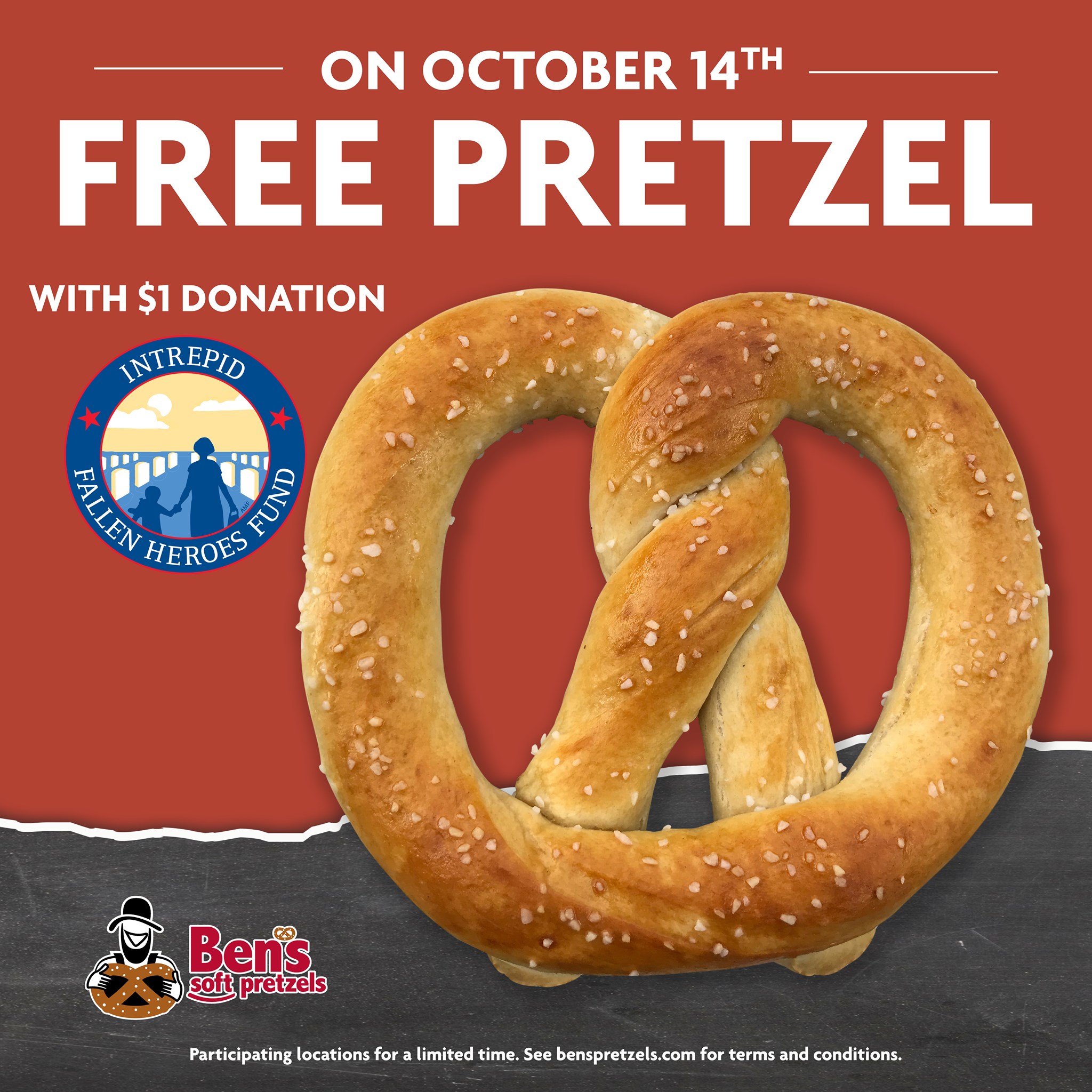 Ben's Soft Pretzels 2013 McFarland Rd, Rockford