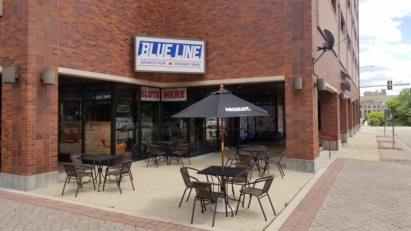 Blue Line Sports Pub 211 Elm St, Rockford