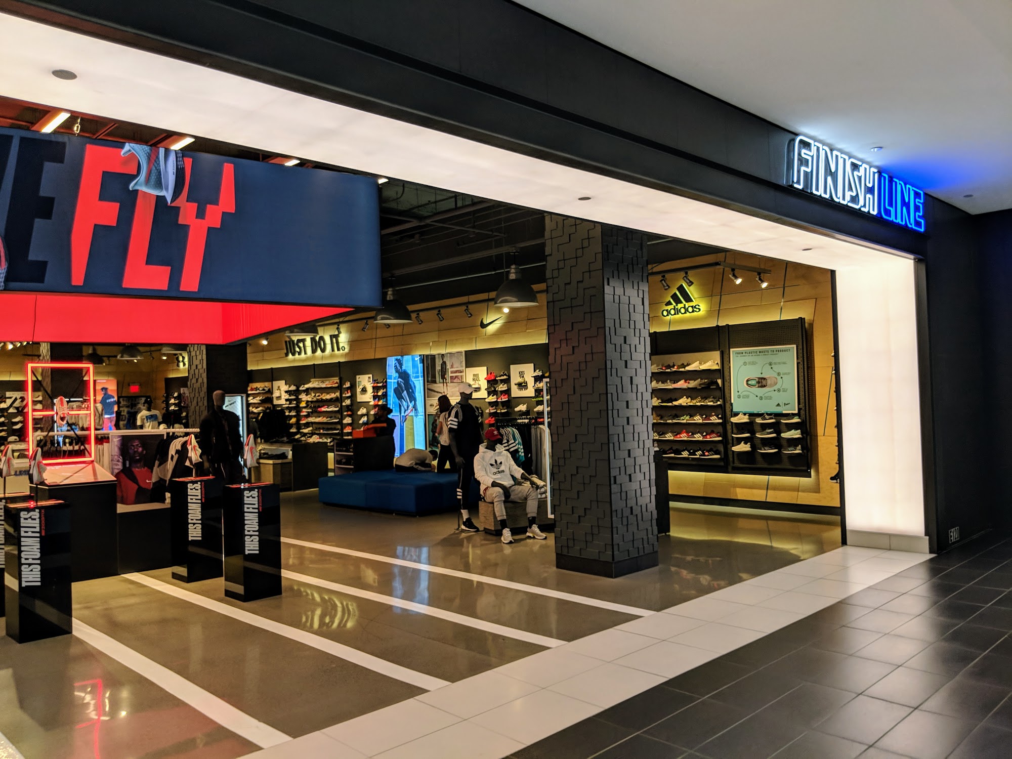 Finish Line (located inside Macy's)