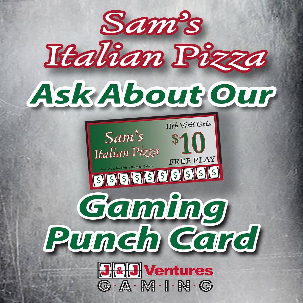 Sam's Italian Pizza 731 N Grand Ave E, Springfield