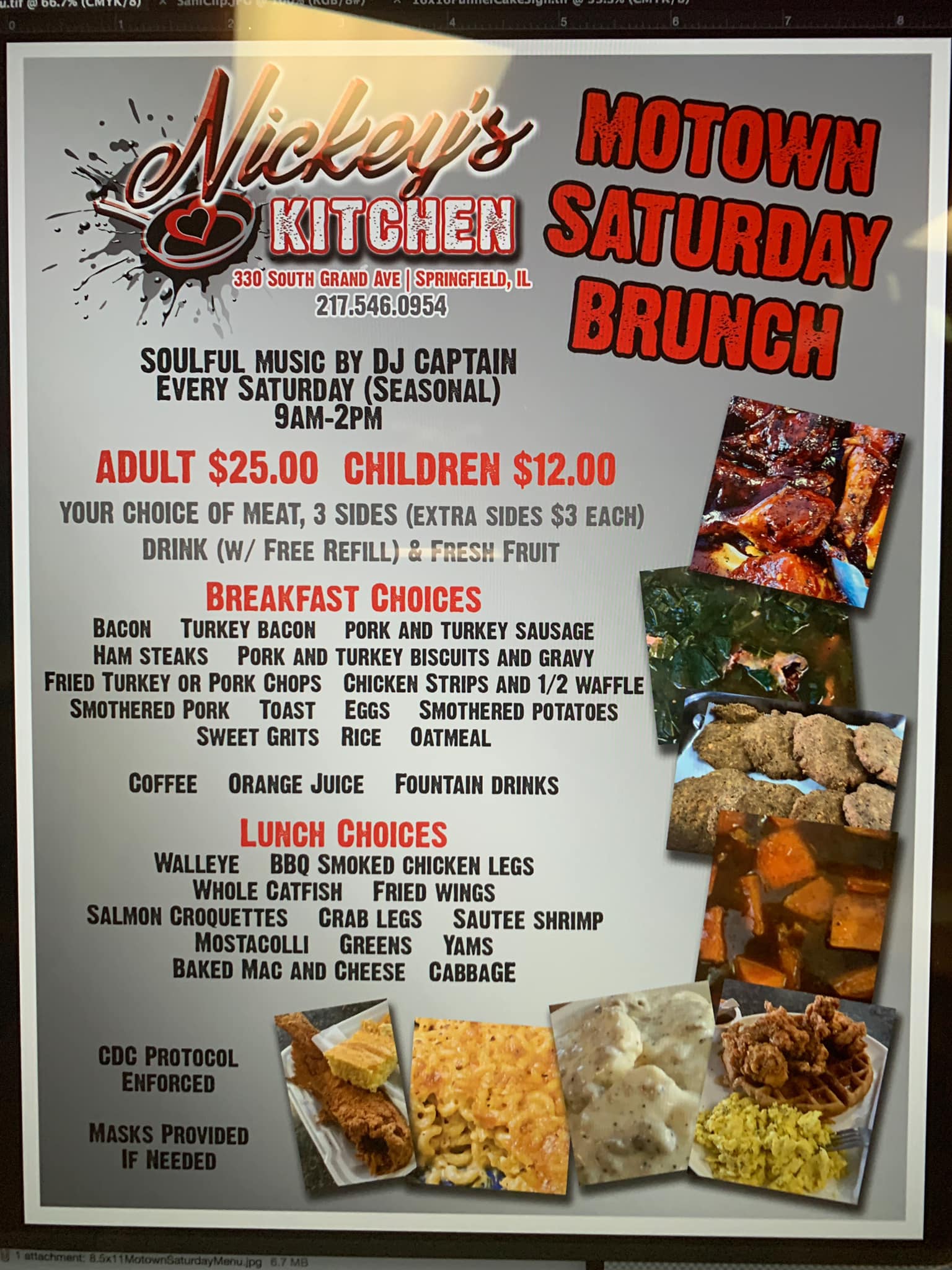 Nickey's Southern Style Kitchen Menu