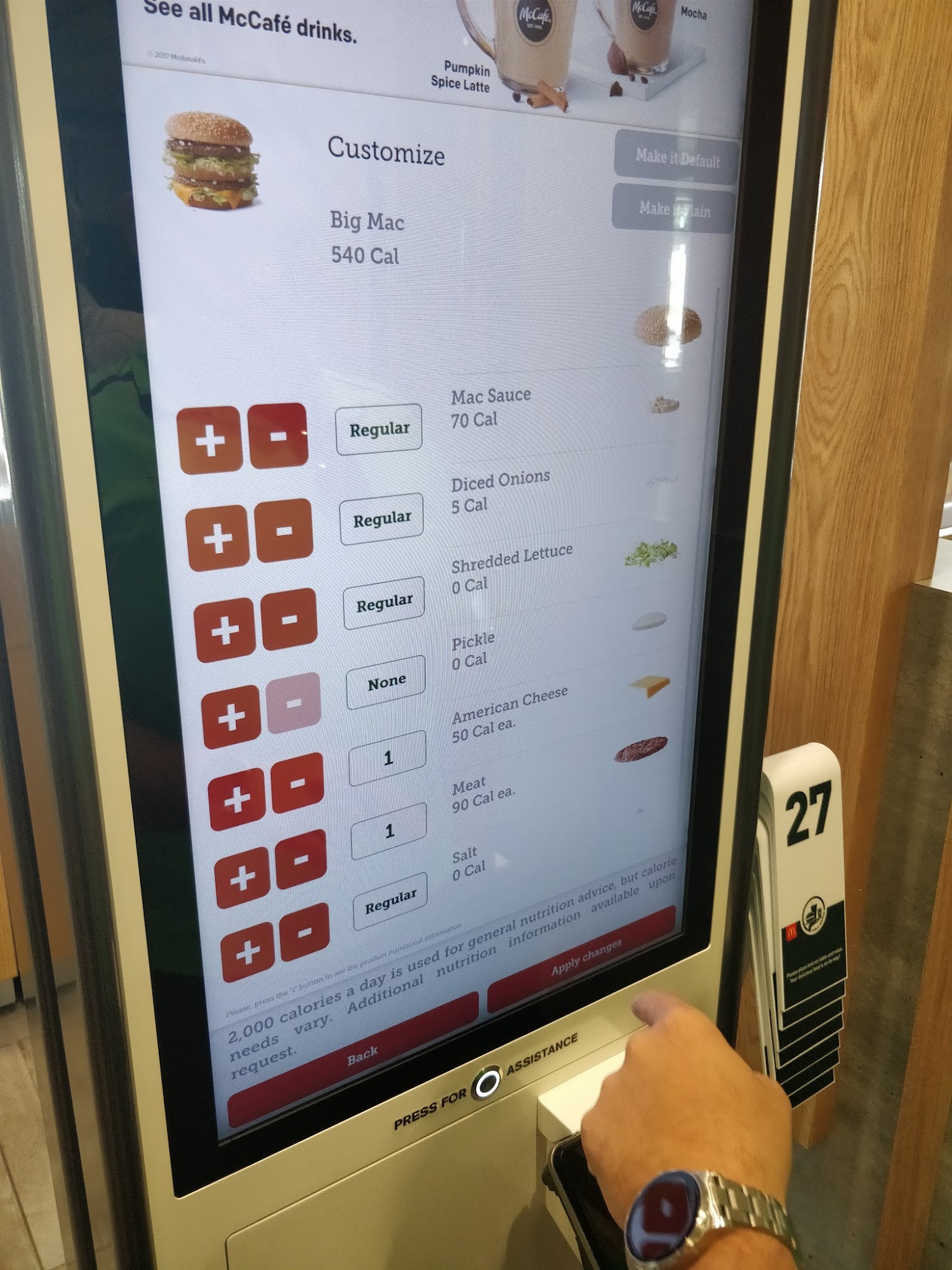 McDonald's Menu