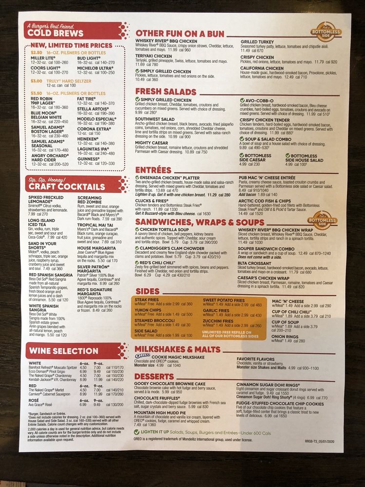 Red Robin Gourmet Burgers and Brews 2881 S Veterans Pkwy, Springfield