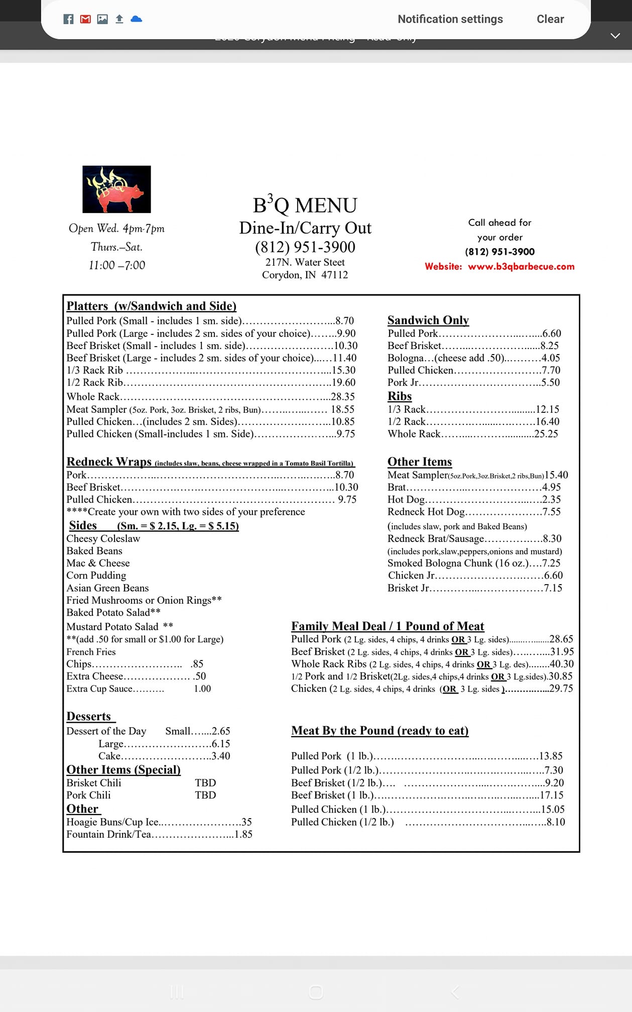 Photo credit: Facebook