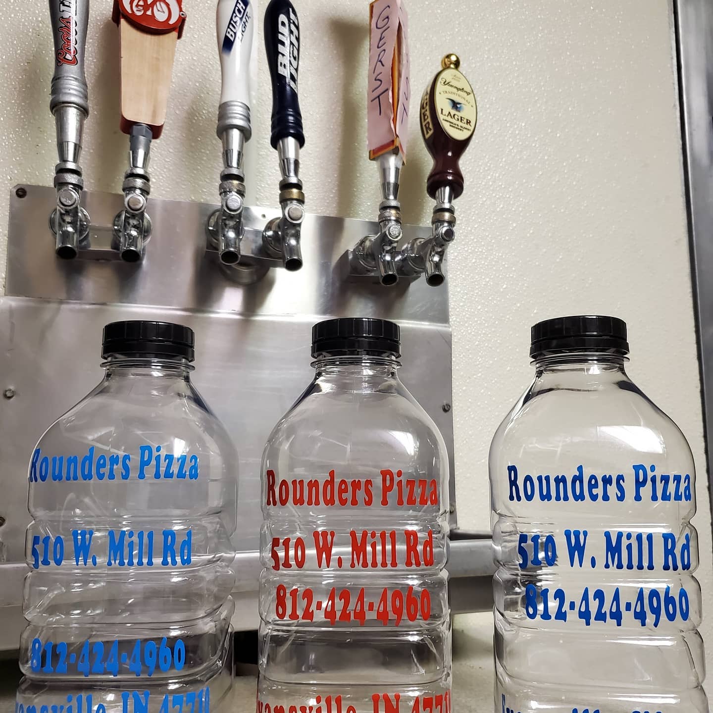 Rounders Pizza 510 W Mill Rd, Evansville