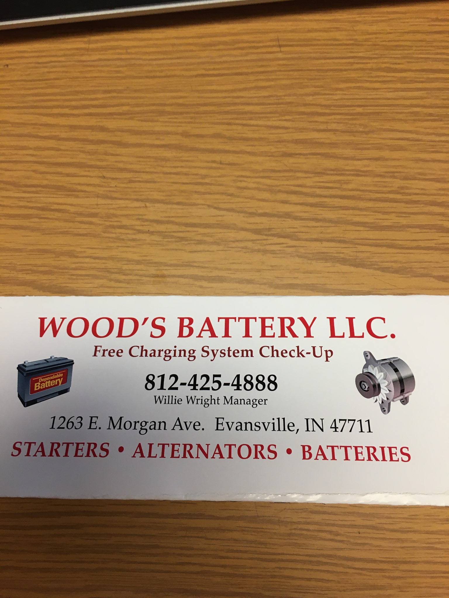 Wood's Battery LLC