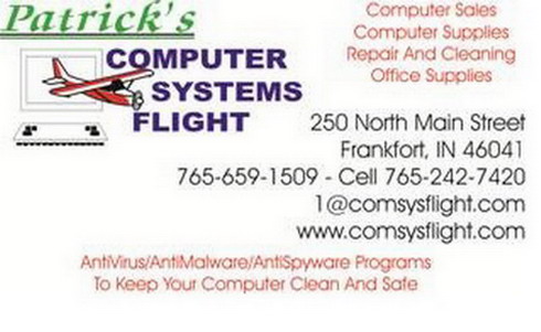 Computer Systems Flight 250 N Main St, Frankfort Indiana 46041